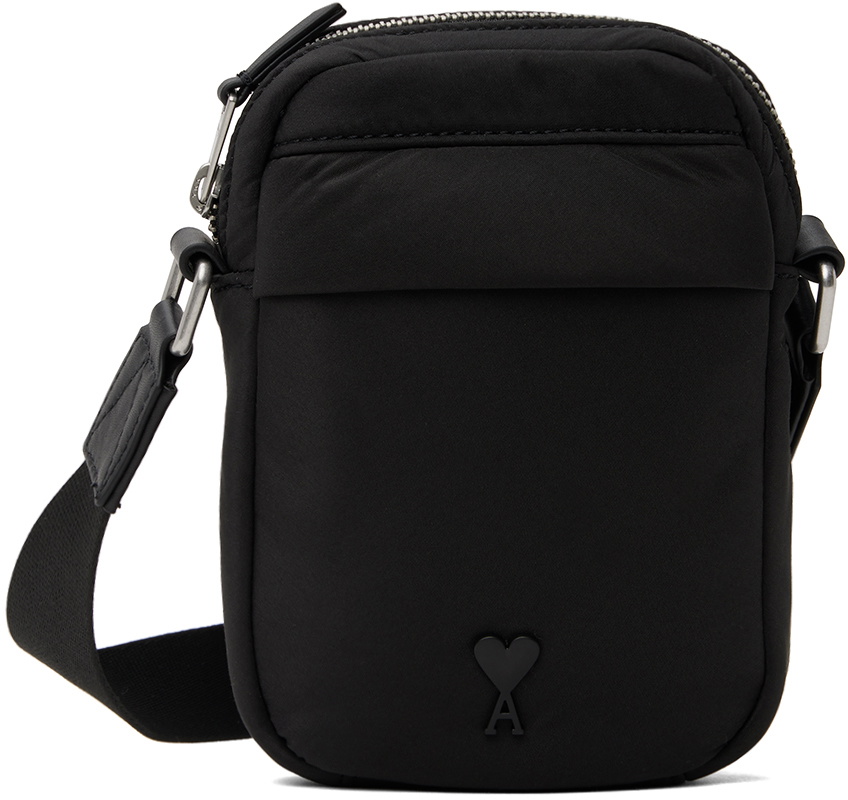 専用⭐︎AMI PARIS AMI DE COEUR BUMBAGボディバッグ 黒の通販