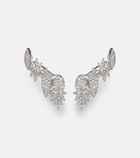 Yeprem Y-Couture 18kt white gold earrings with diamonds
