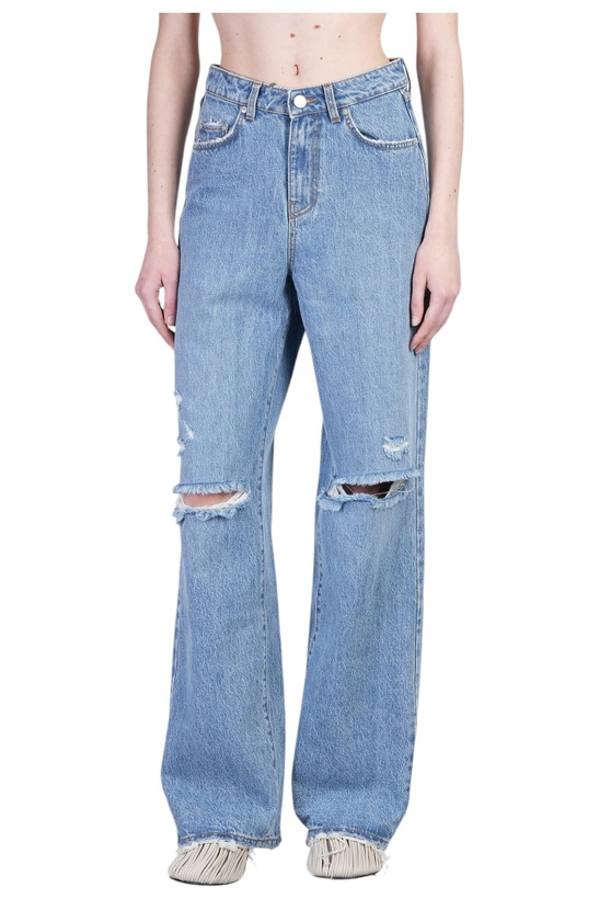 Photo: Séfr Jeans In Blue Cotton
