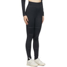 Pyer Moss Black Patch Work Legging