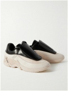 Raf Simons - Antei Shell and PVC-Trimmed Leather Sneakers - White