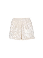 MC2 Saint Barth Woman Chenille Pull Up Shorts Cate