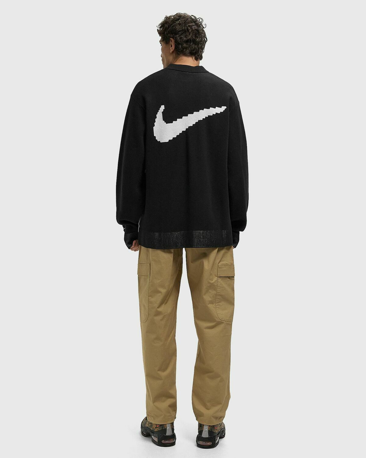 Nike CLUB RUGBY TOP NEO VAR Black Mens Longsleefe Nike