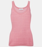 Gabriela Hearst Nevin pointelle cashmere and silk tank top