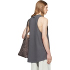 Fear of God ESSENTIALS Gray Ribbed Essential Tank Top