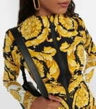 Versace Barocco jersey track jacket