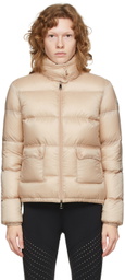 Moncler Beige Down Lannic Jacket