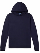 Peter Millar - Excursionist Flex Merino Wool-Blend Hoodie - Blue