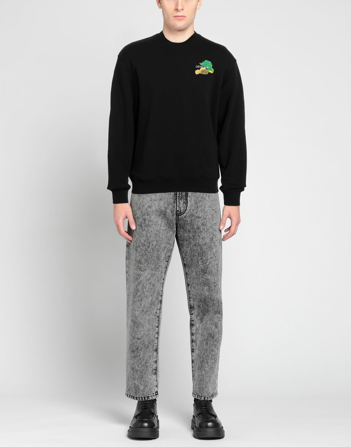 Off-white Mens Sweatshirt in Black
