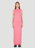 Sportmax Calcio Open Back Maxi Dress