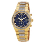 Citizen Crystal Chronograph Blue Dial Mens Watch CA0752-58L