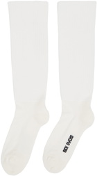 Rick Owens Off-White Thick Socks