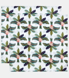 La DoubleJ Palms Large set of 2 napkins