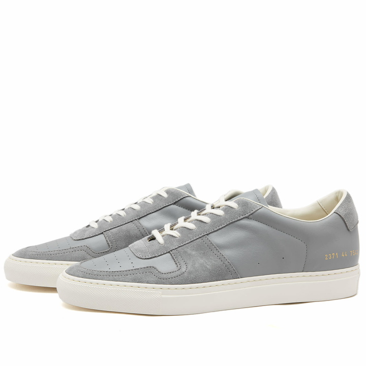 Photo: Common Projects Men's B-Ball Summer Duo Sneakers in Grey