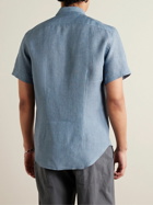Paul Smith - Slim-Fit Linen Shirt - Blue