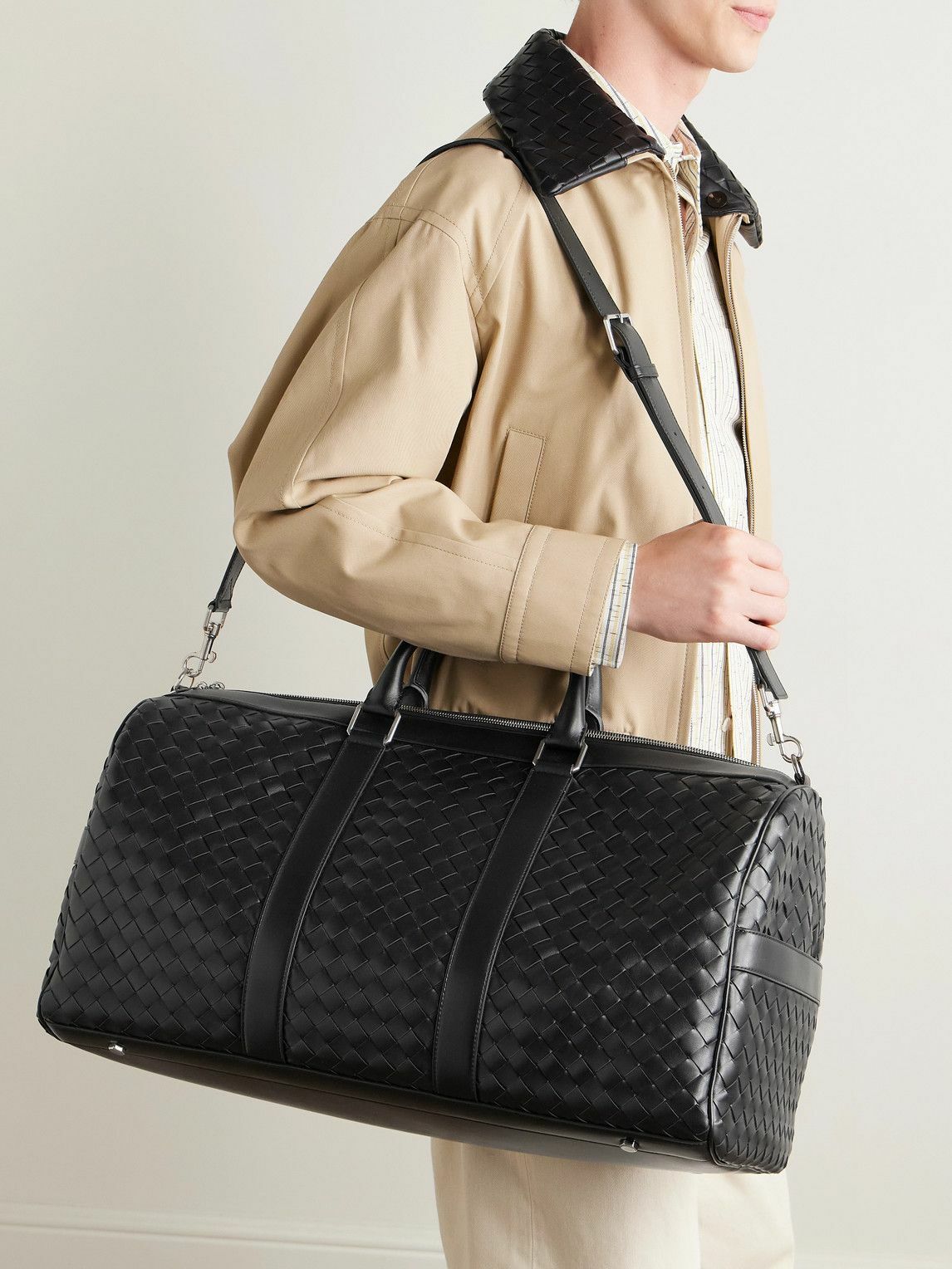 Bottega Veneta - Intrecciato Leather Duffle Bag