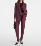 Saint Laurent Wool, cashmere, and silk sweater