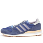 Adidas Men's ZX 500 Sneakers in Legend Ink/Grey/Blue