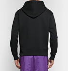 Acne Studios - Ferris Fleece-Back Cotton-Jersey Hoodie - Men - Black