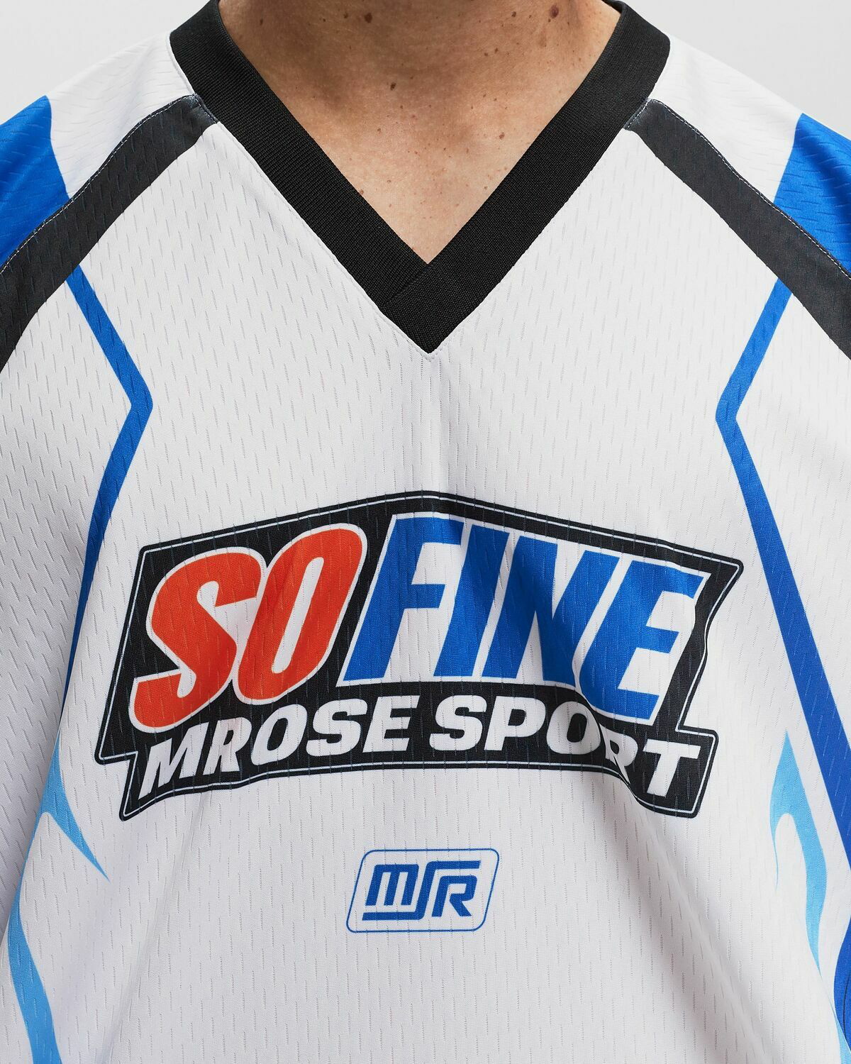Martine Rose Motorcross Jersey Blue/White Jerseys Martine Rose