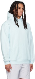 Dime Blue Embroidered Hoodie