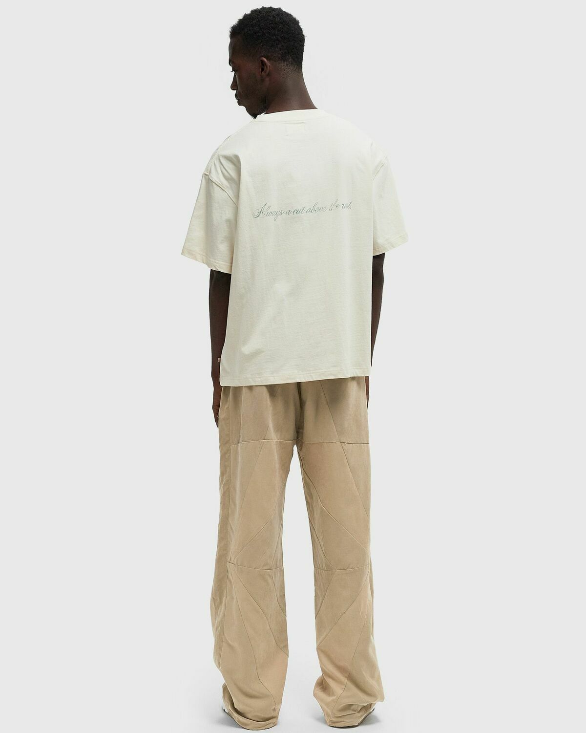 Honor The Gift BARBERSHOP TEE Beige Mens Shortsleefe