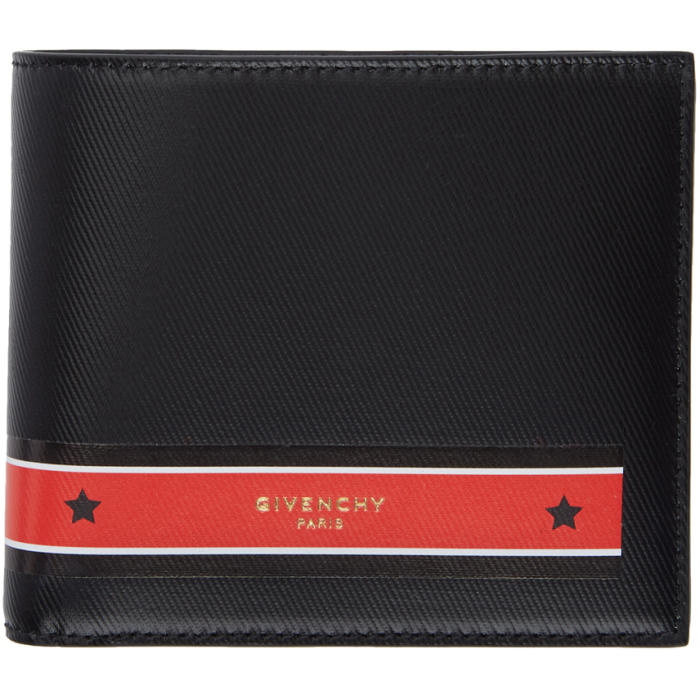 Photo: Givenchy Black Stars Tape Wallet 