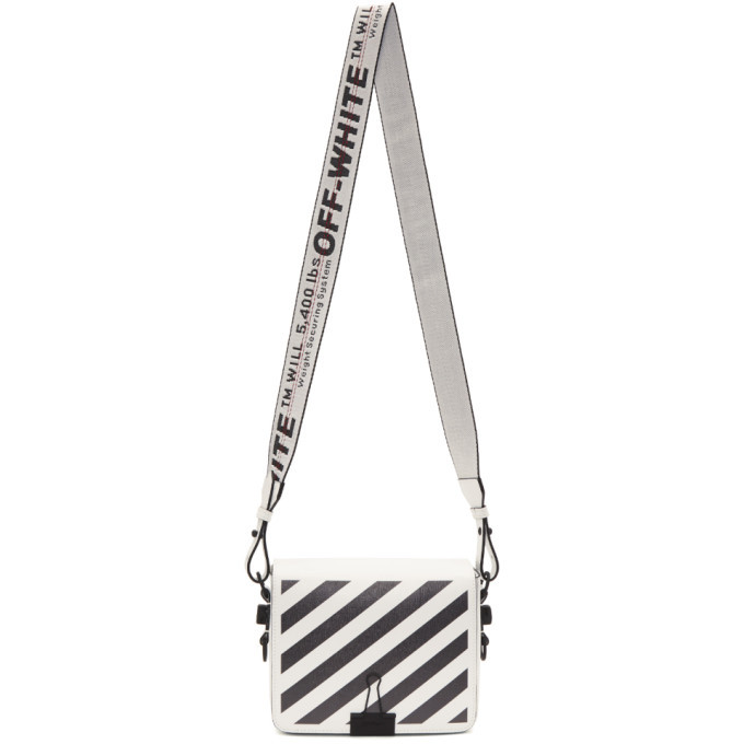 Off white mini binder best sale clip bag