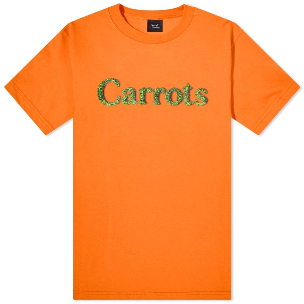 Carrots by Anwar Carrots Men's Grass Wordmark T-Shirt in Orange