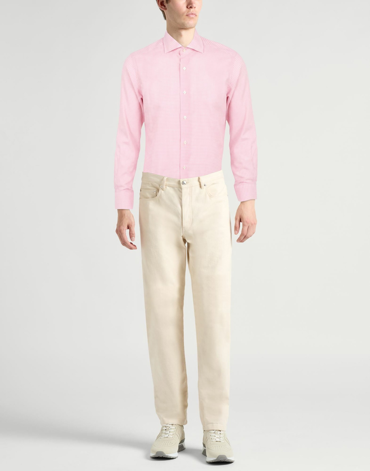 Fedeli Mens Shirt in Pink