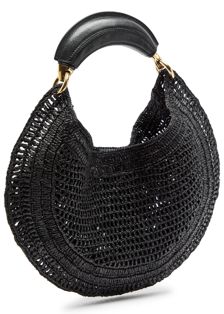 ハンドバッグ Chloe Black Leather Small Nacha Handbag Chloé Black Leather Small Nacha Handbag | italist