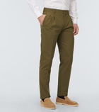 Loro Piana - City straight cotton pants