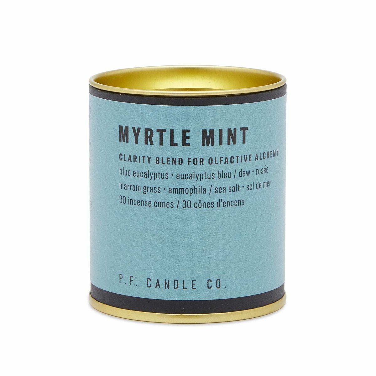 Photo: P.F. Candle Co . Myrtle Mint Incense Cones