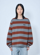 Miu Miu Striped Jersey T-Shirt