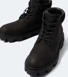 Moncler Peak City suede ankle boots