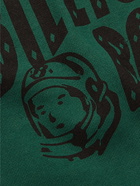 BILLIONAIRE BOYS CLUB - Arch Logo-Print Loopback Cotton-Jersey Hoodie - Green - S