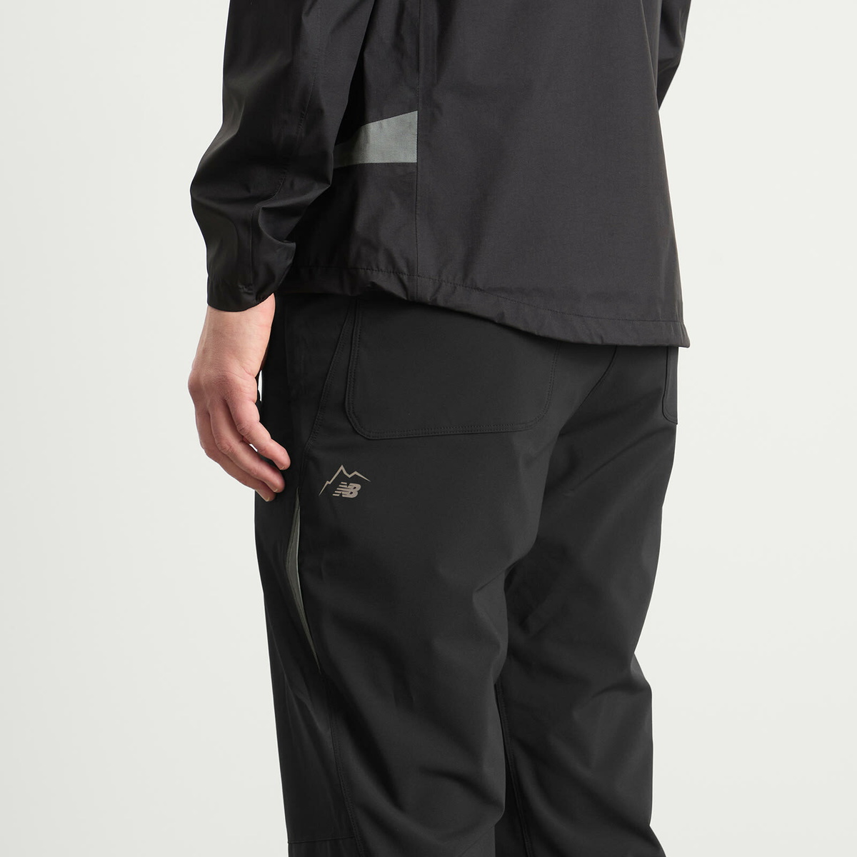 CAYL Men's x New Balance 3L Softshell Trousers in Black
