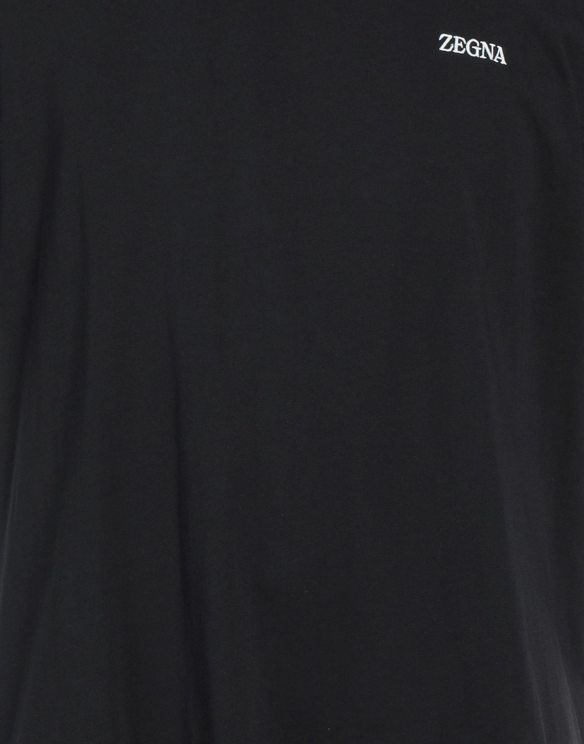 Zegna Mens T-shirt Midnight in Blue
