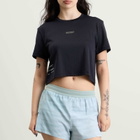 Bandit Women's Women’s Micromesh™ Cropped T-Shirt in Black