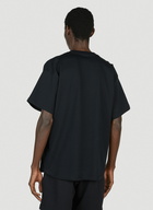 Yohji Yamamoto - x New Era Logo T-Shirt in Black