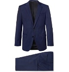 Hugo Boss - Navy Huge/Genius Slim-Fit Super 120s Virgin Wool Suit - Men - Navy