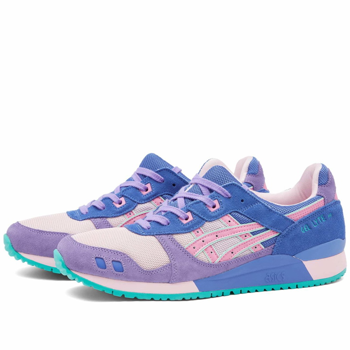 Photo: Asics Men's Gel-Lyte Iii Og Sneakers in Cotton Candy/Bubblegum