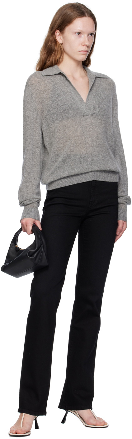KHAITE Black 'The Danielle' Jeans