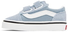 Vans Baby Blue Old Skool V Sneakers