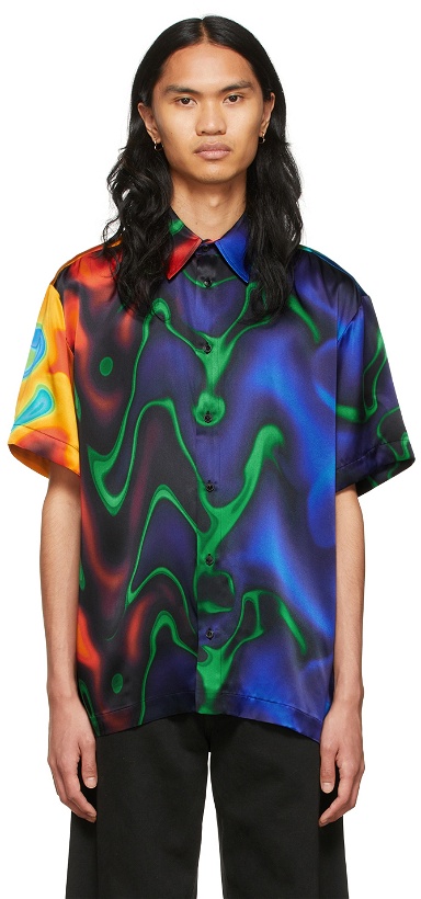 Photo: AGR Multicolor Silk Shirt
