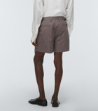 Dries Van Noten - Pelmont cotton shorts