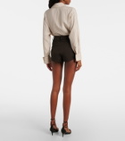 The Frankie Shop Leon high-rise shorts