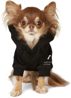 Dsquared2 Black Poldo Dog Couture Edition Band Hoodie