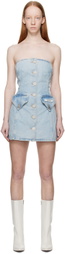 KIMHĒKIM Blue Emma Denim Minidress