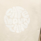 Café Mountain Men's Flow Logo Crew Sweater in Taupe